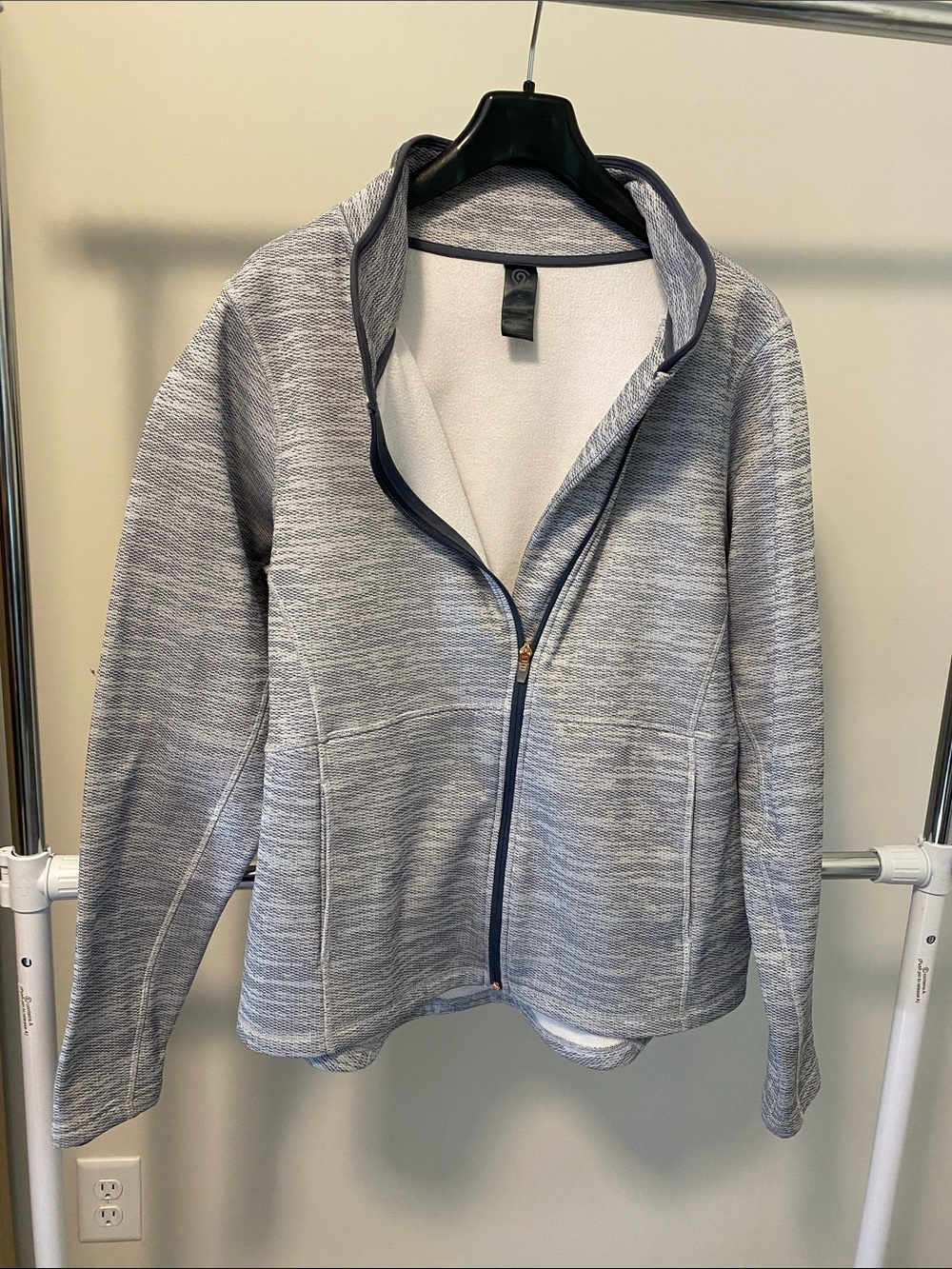 Champion Heather Gray Full-Zip Jacket